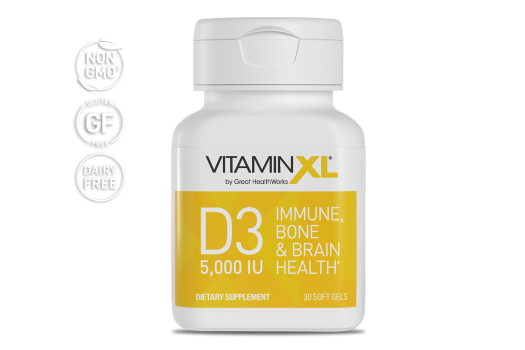 VitaminXL D3 30ct 5,000 IU
